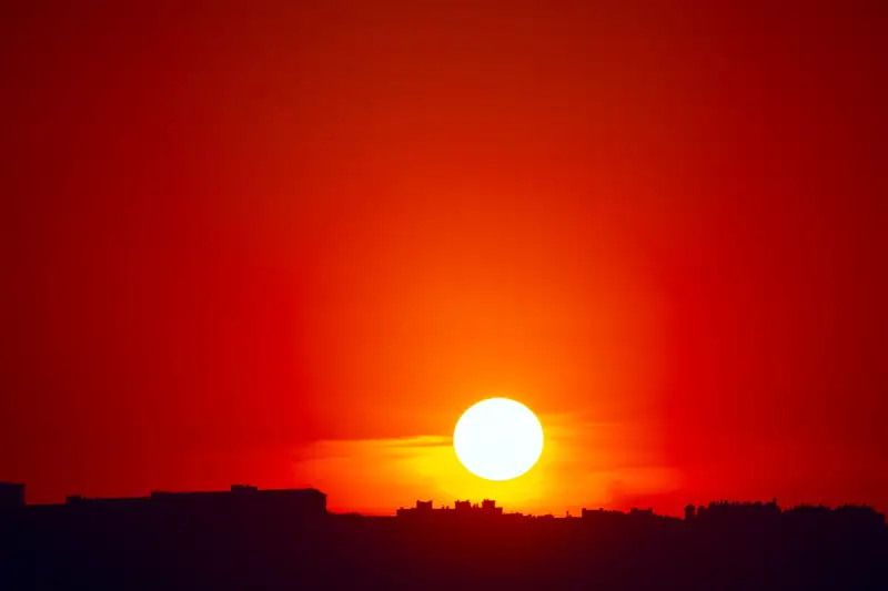 coucher de soleil