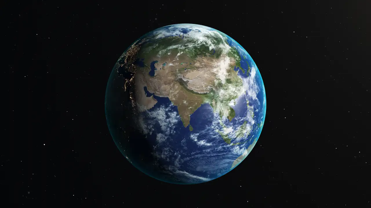 La Tierra vista desde el espacio 