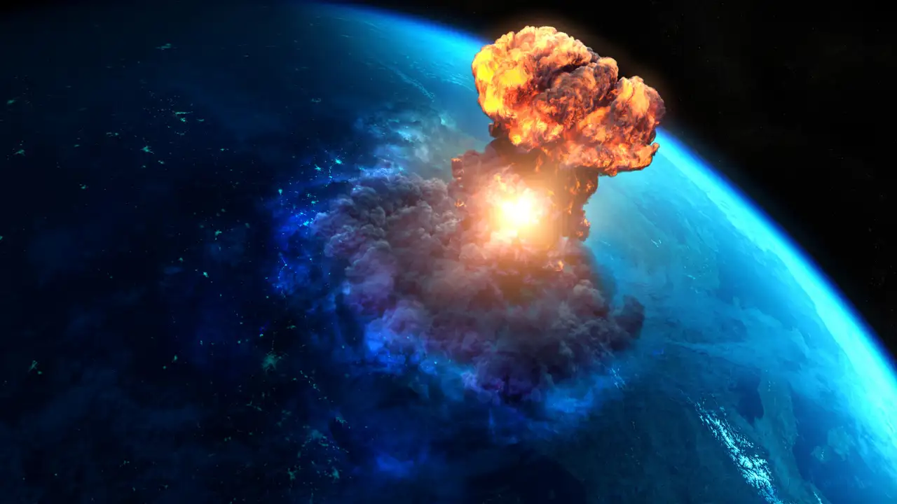 Iustración de una hipotética bomba nuclear