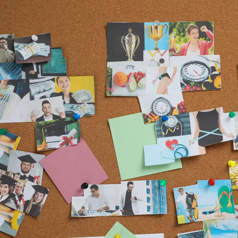 La ciencia detrás del 'vision board': ¿lograrás así tus objetivos para 2025?