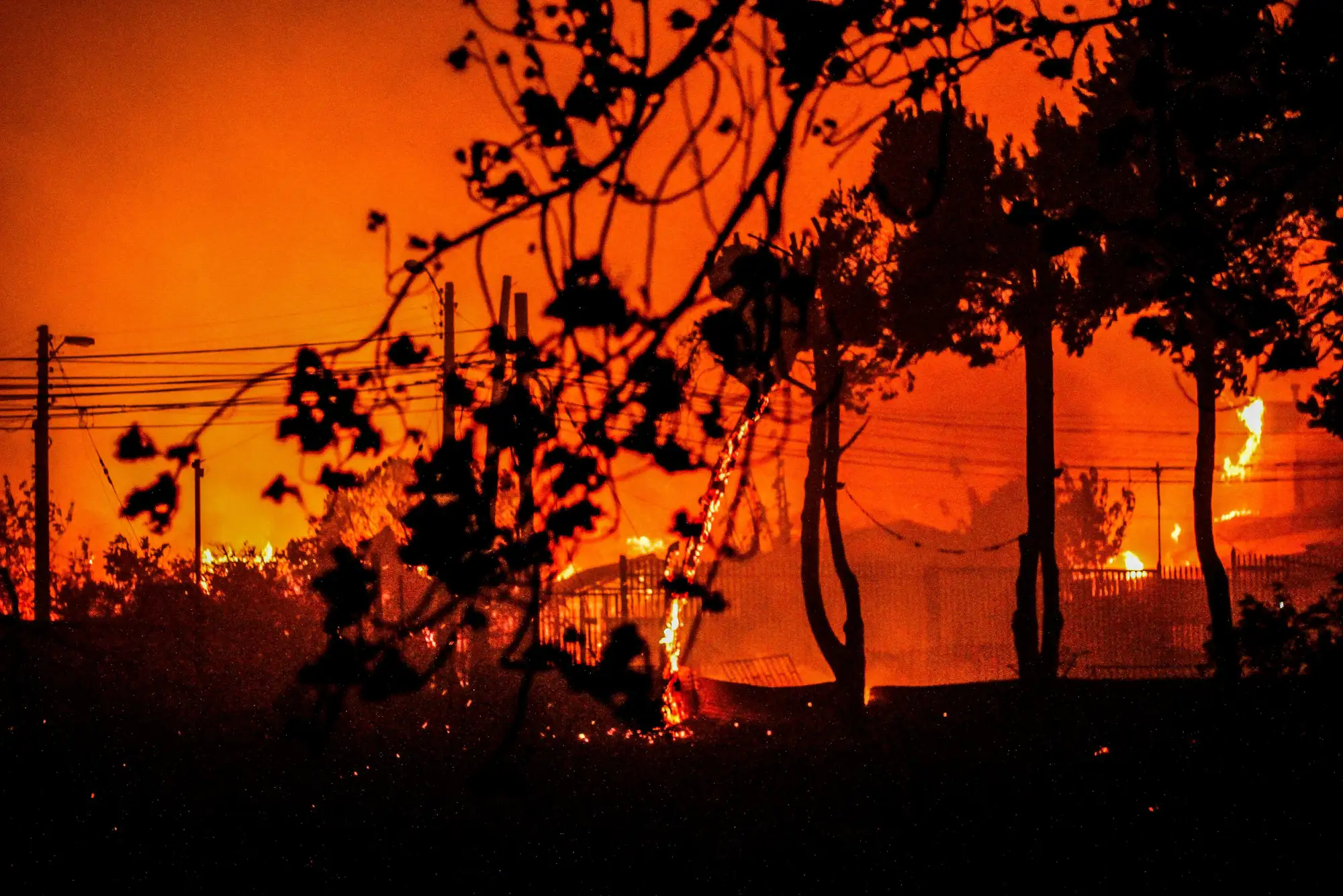 incendios chile