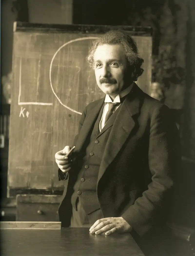 Albert Einstein, autor de la teoría de la relatividad