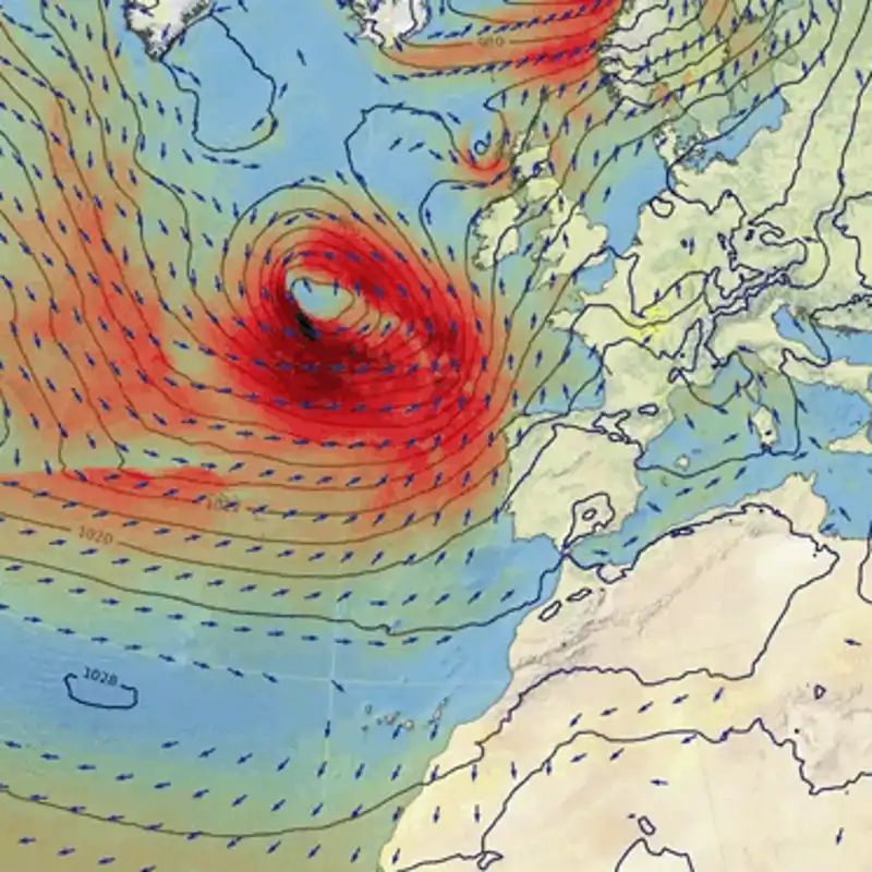 La furia de Herminia: España en alerta máxima por la borrasca invernal