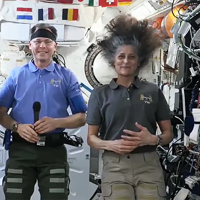 Regreso a casa: la NASA acelera la vuelta de sus astronautas varados en el espacio