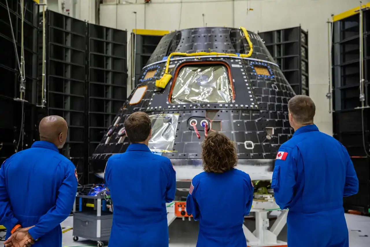 Astronautas de la misión Artemis II