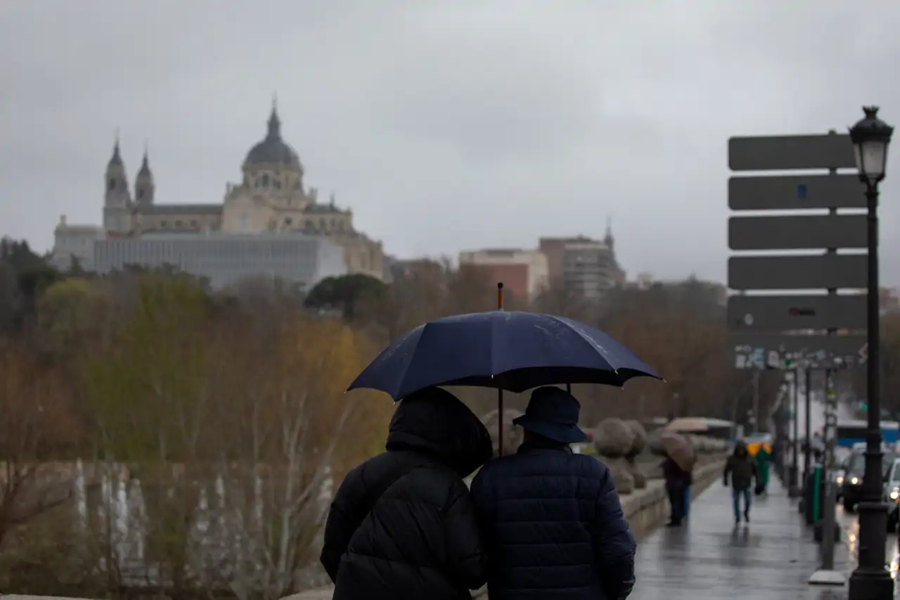 Lluvias en Madrid
