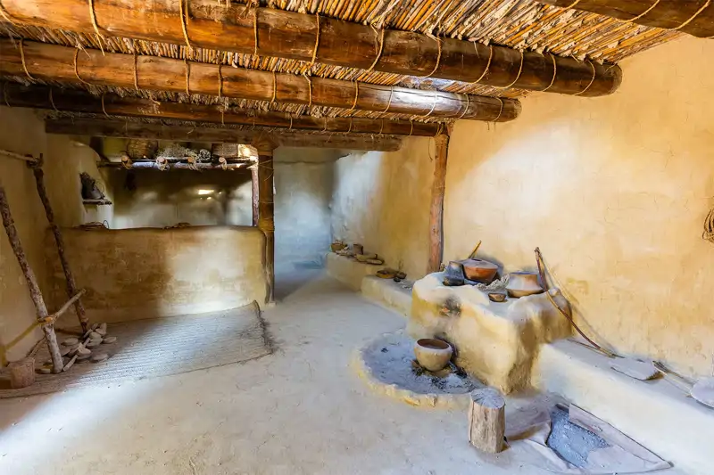 Interior de la casa