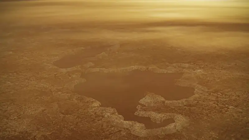 Titan surface