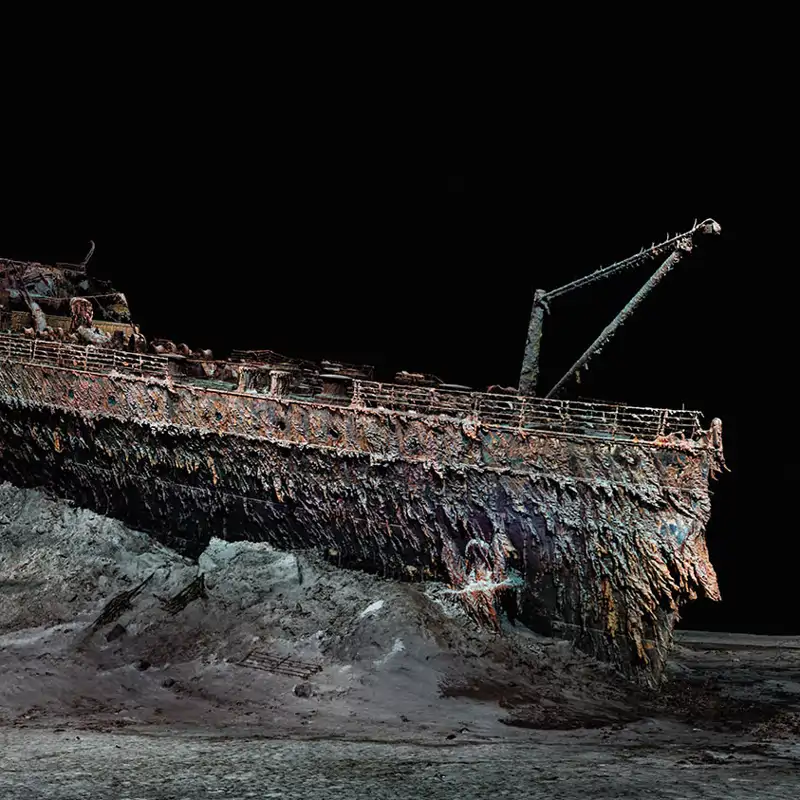 Arqueología en 3D: una nueva forma de vivir el "Titanic"