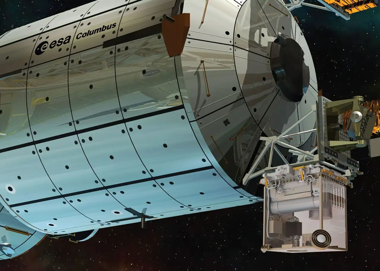 ESA Agencia Esapacial Europea ACES y módulo columbus