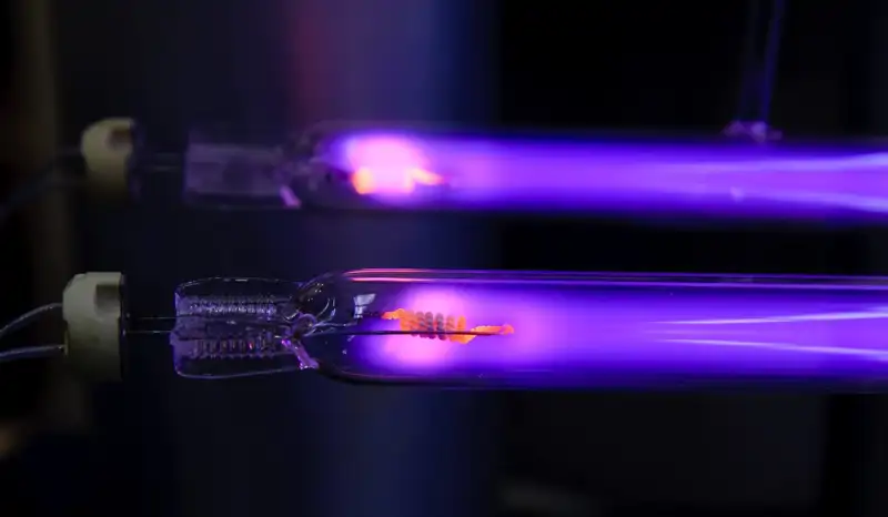Lámparas de luz ultravioleta