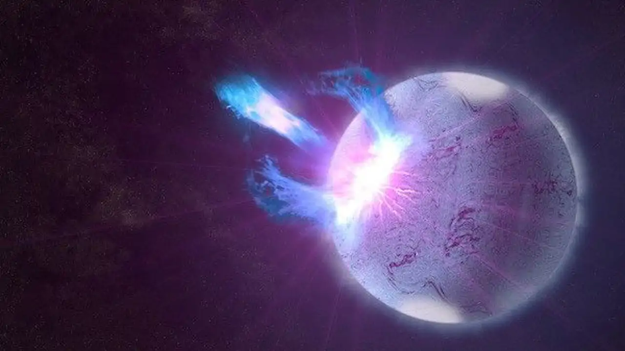 Starquake en un magnetar