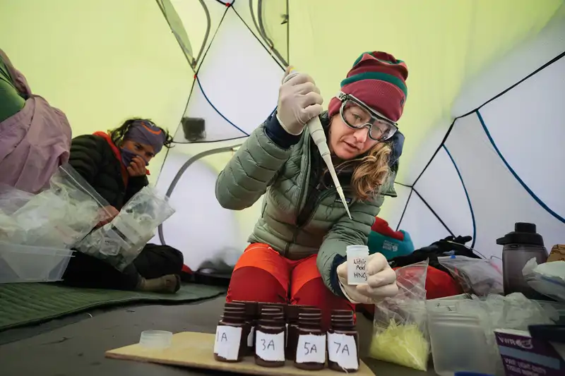 Conservación de muestrs de agua