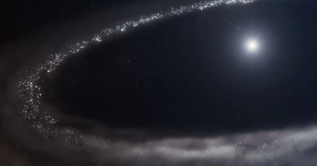 Detectada la existencia de hielo fuera del sistema solar por primera vez