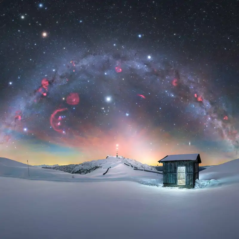 Las mejores fotos de la Vía Láctea, reunidas en el certamen Milky Way Photographer of the Year 2025