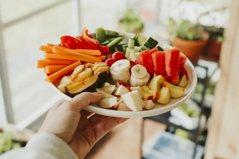 verduras y fruta