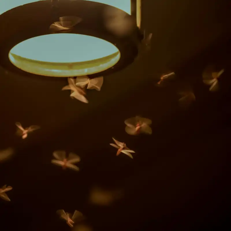 Ni por la luz, ni por casualidad: la verdadera razón por la que entran polillas a tu casa