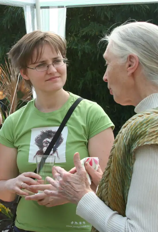 Jane Goodall a través de sus frases