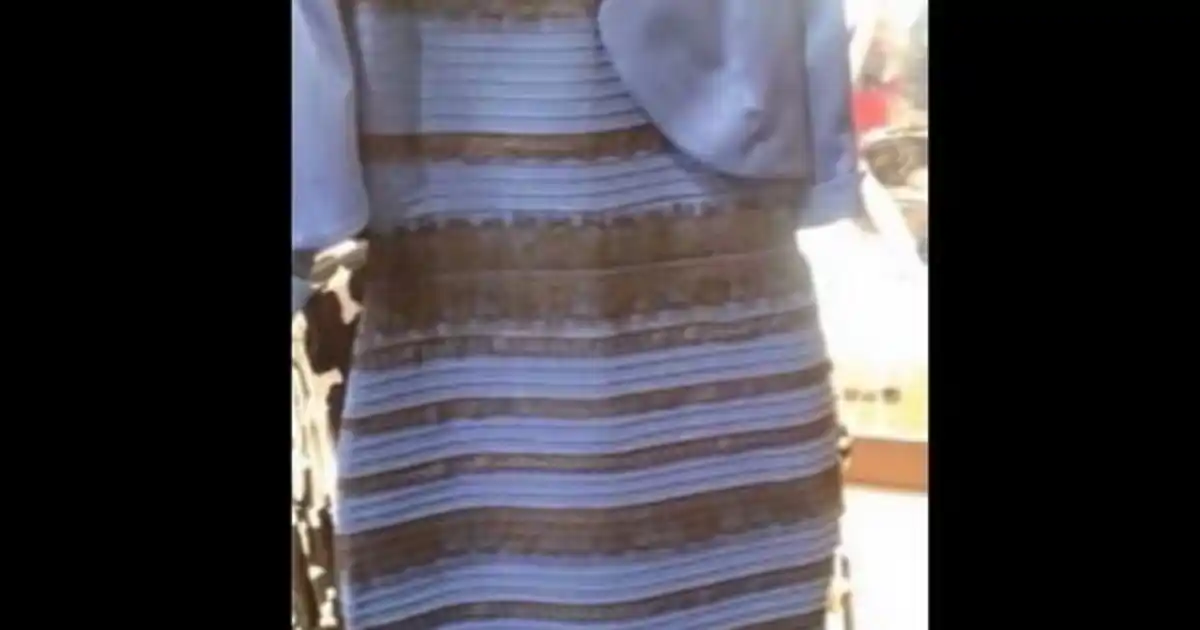 Vestido azul o blanco? Explicaciones sobre la percepción del color