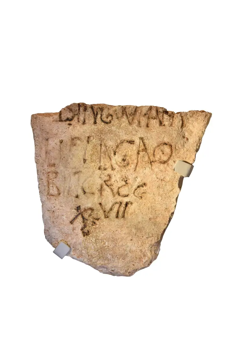 Inscripci&#243;n funeraria de la peste justiniana 