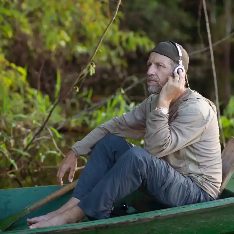 Una red de "oídos" y "ojos" en la selva para hacer frente a la emergencia climática