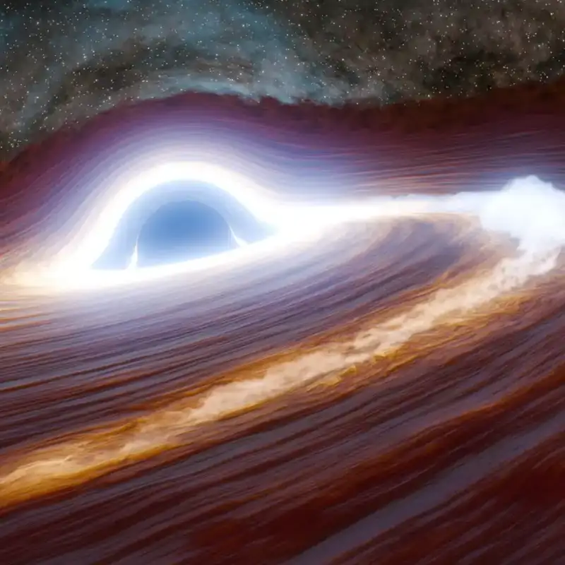 Einstein tenía razón: esta simulación desvela lo que de verdad sucede cerca de un agujero negro