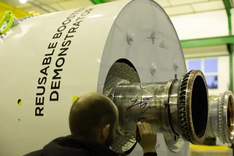 Prueba de reutilización, Miura 5, Huelva, España, 2019. 