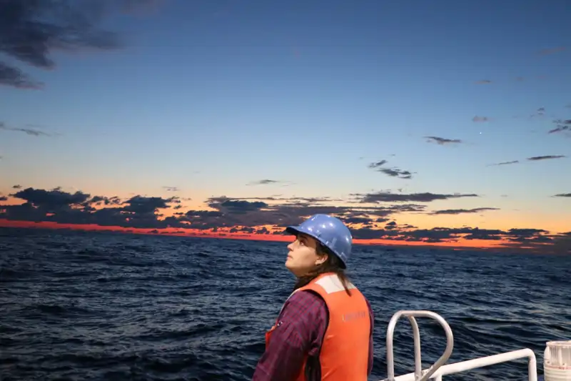 Elena Ceballos y el océano