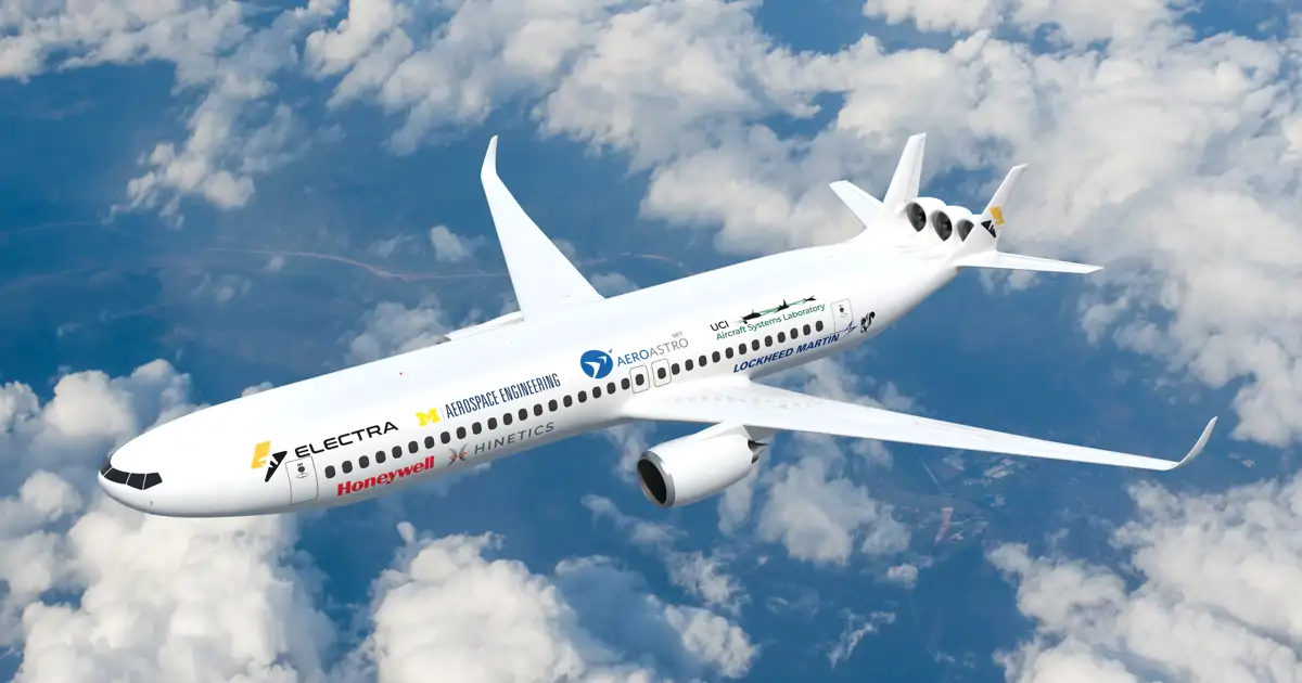 El avión del futuro ya toma forma: más eficiente, más limpio y capaz de aterrizar en un campo de fútbol