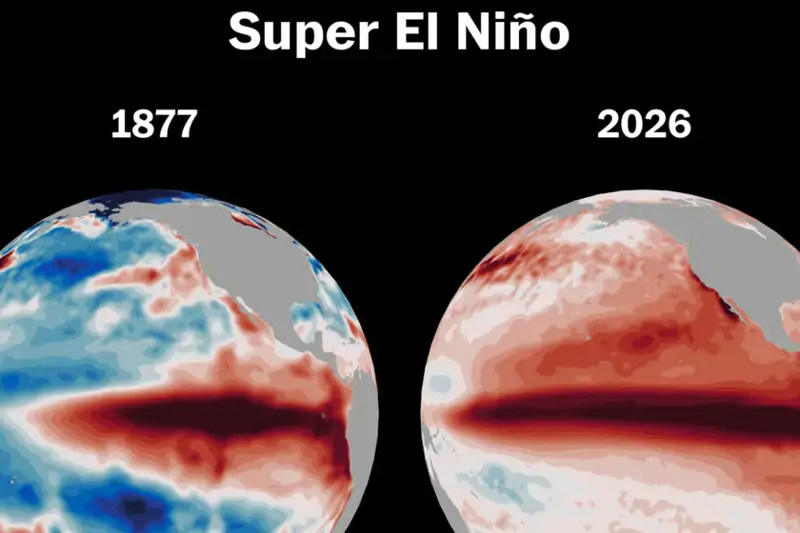 Comparación de los efectos de El Niño