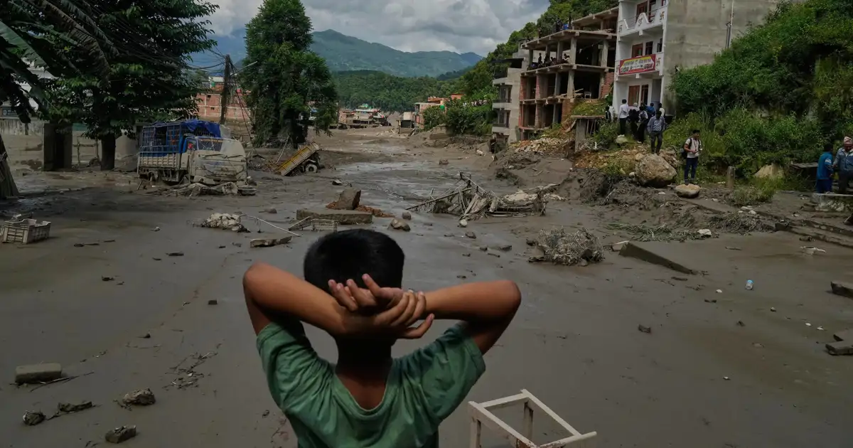 Hay relación entre el cambio climático y la riada de Nepal?
